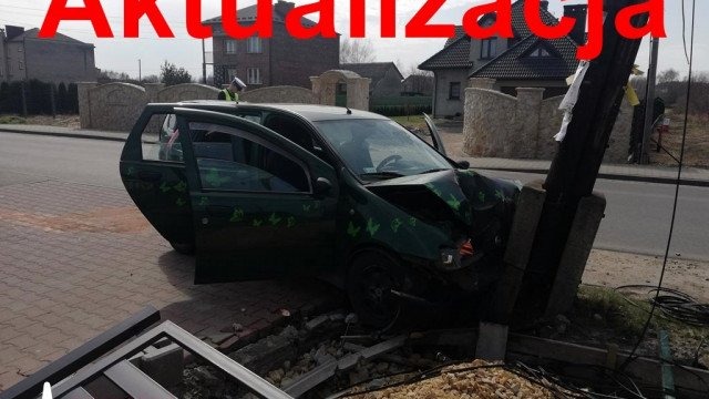 Sprawca kraksy w Gorzowie uciekł – AKTUALIZACJA – FOTO