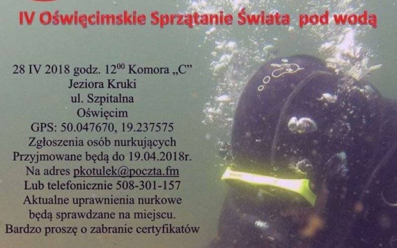 4. Oświęcimskie sprzątanie świata pod wodą