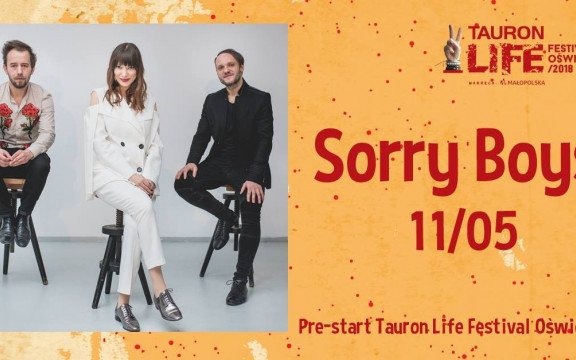 Bilety na koncert Sorry Boys rozlosowane