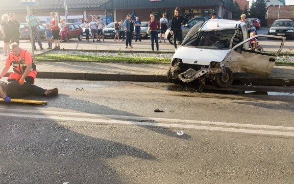 Kolejna kraksa, tym razem w Kętach – FOTO