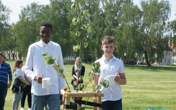 Lipa z Dachau w Alei Drzew Pamięci – FILMY, FOTO