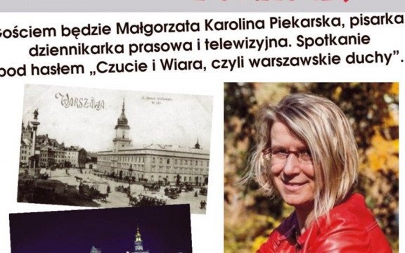 Spotkanie autorskie z Małgorzatą Karoliną Piekarską