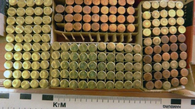 Znalazł amunicję, prawdopodobnie sprzed 70 lat