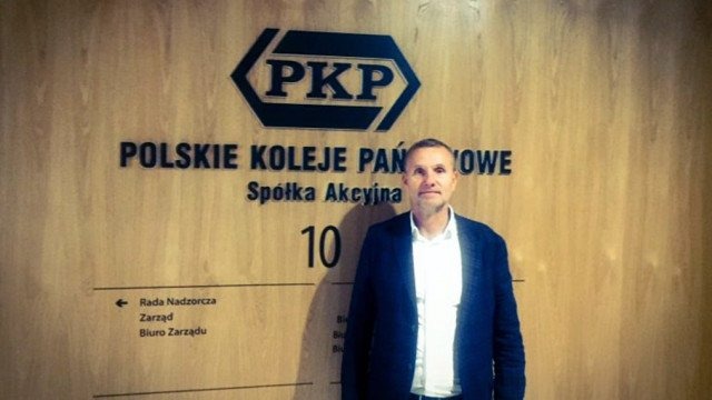 Starzec z wizytą w zarządzie PKP S.A.