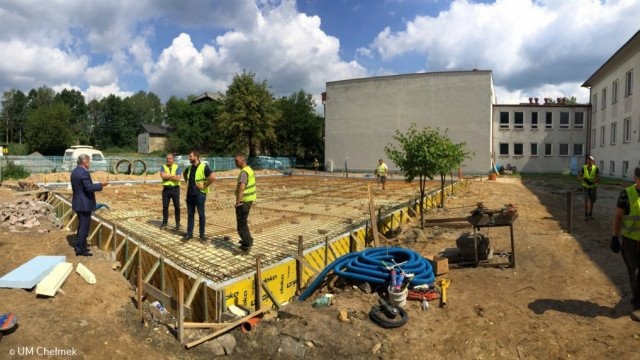 Chełmek – jeden wielki plac budowy – FOTO