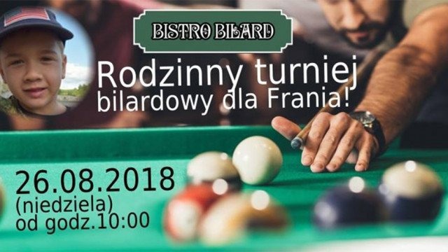 Rodzinny turniej bilardowy dla Frania