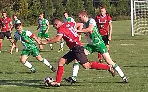 LKS Rajsko wygrał na trudnym terenie