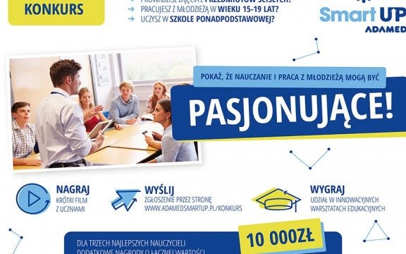 Konkurs dla szkół i nauczycieli z pasją. Do wygrania nawet pięć tysięcy złotych
