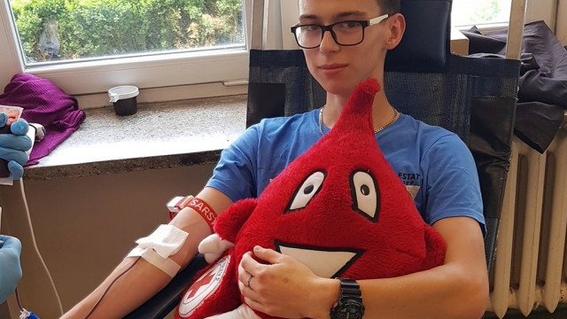 63. akcja krwiodawstwa w Koperniku