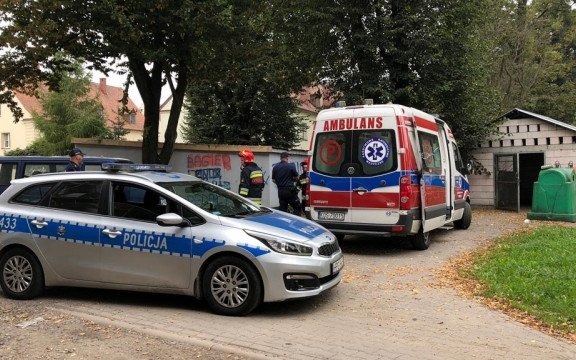 Pijany mężczyzna zapalił się od papierosa – FILM, FOTO