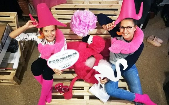 Flamingi proszą o głosy w Budżecie Obywatelskim