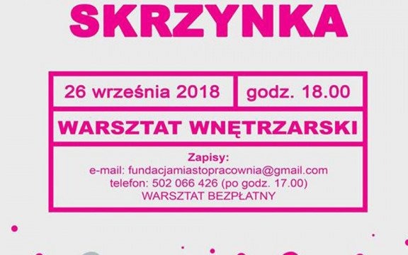 Miasto Pracownia: robimy skrzynki