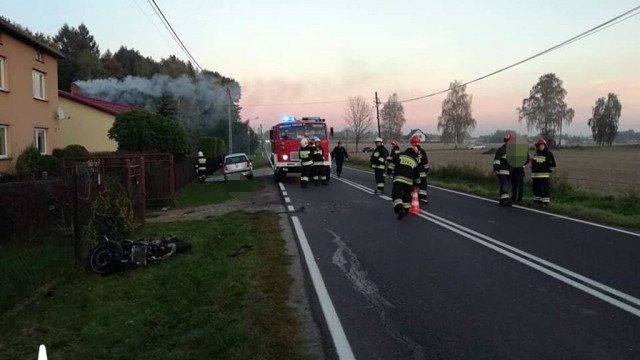 Zajechał drogę motocykliście – FOTO