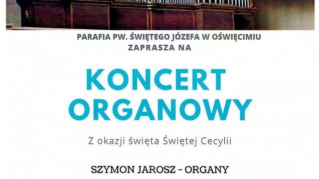 Koncert organowy u świętego Józefa