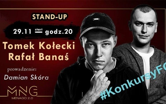 Zgarnij bilety na stand-up Tomka Kołeckiego i Rafała Banasia