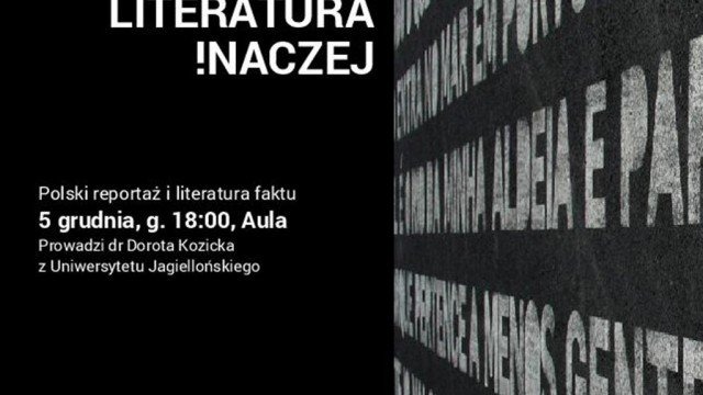 Dorota Kozicka o reportażu i literaturze faktu