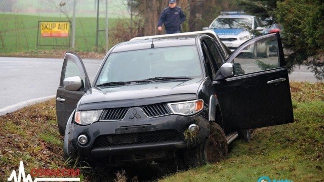 Pościg w Przeciszowie. Kierowca był poszukiwany – FOTO