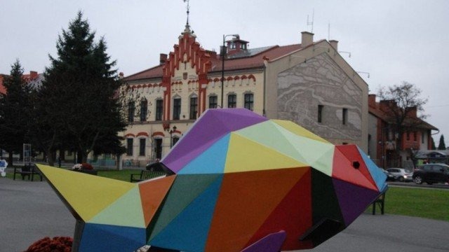 Karp Przestrzenny na zatorskim rynku – FOTO