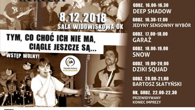 Ku czci nieżyjącym brzeszczańskim muzykom