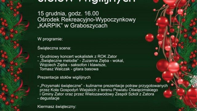 Powiatowy Przegląd Stołów Wigilijnych 2018