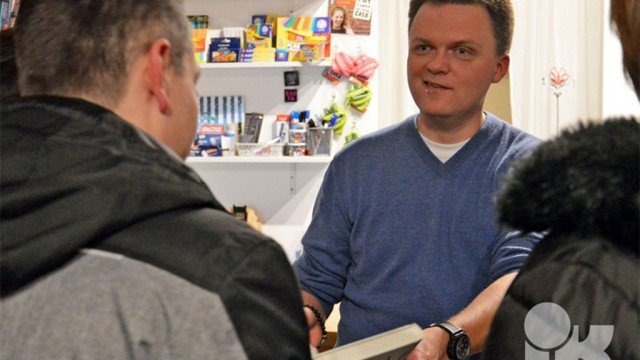 Szymon Hołownia kolejny raz w powiecie – FILM, FOTO