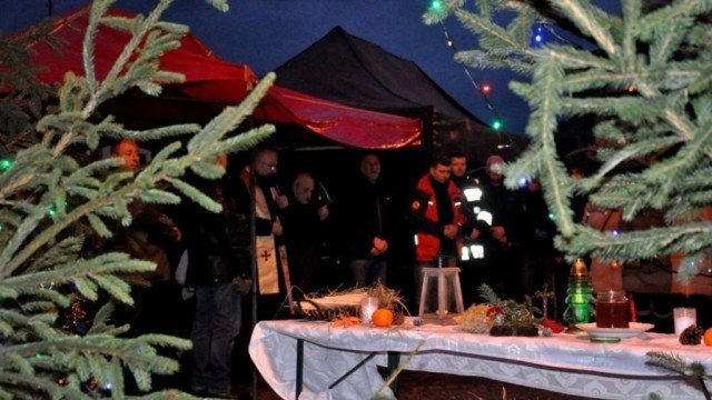 Podzielili się opłatkiem z druhami – FILM, FOTO