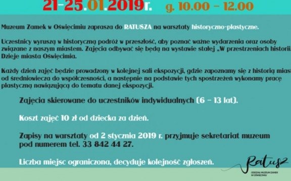 Ferie w Zamku i Ratuszu