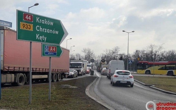 Oświęcim takich korków jeszcze nie widział – FOTO