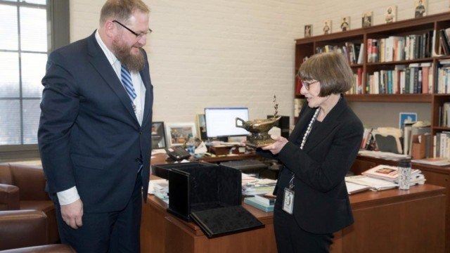 Światło Pamięci dla dyrektorki Muzeum Holokaustu w Waszyngtonie