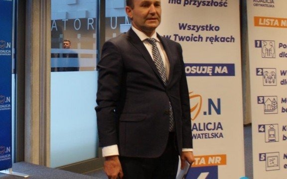 Marek Sowa z PO bohaterem konferencji PiS