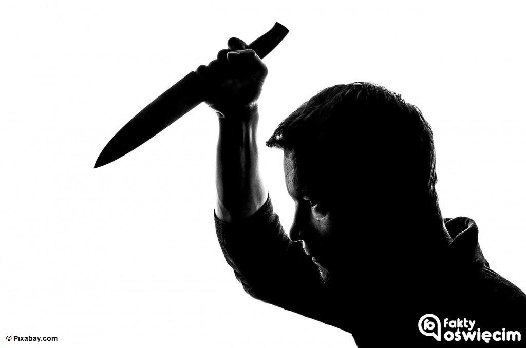 Dźgnął żonę nożem, mając ponad dwa promile