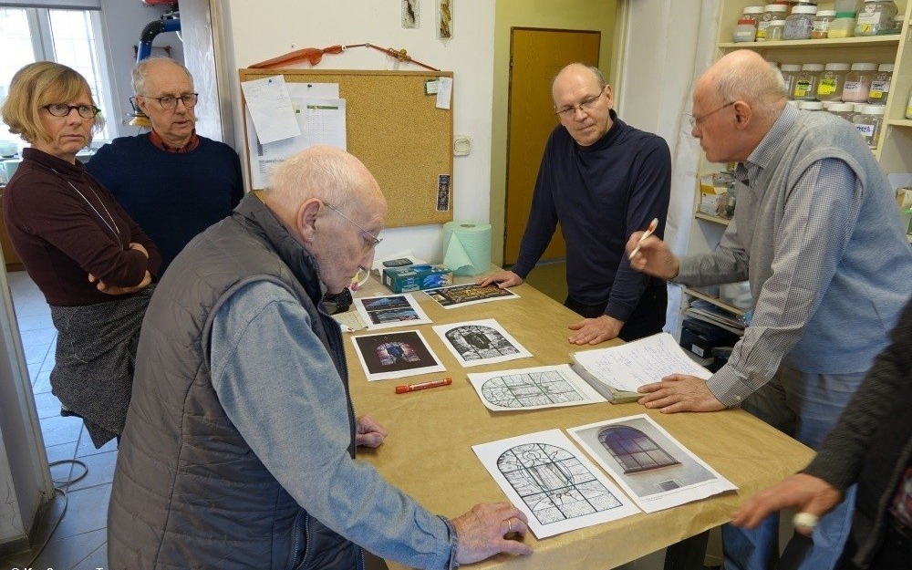 Zabytkowy witraż powraca do dawnej świetności – FOTO
