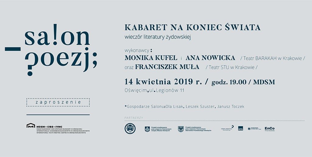 71. Krakowski Salon Poezji w MDSM „Kabaret na koniec świata”