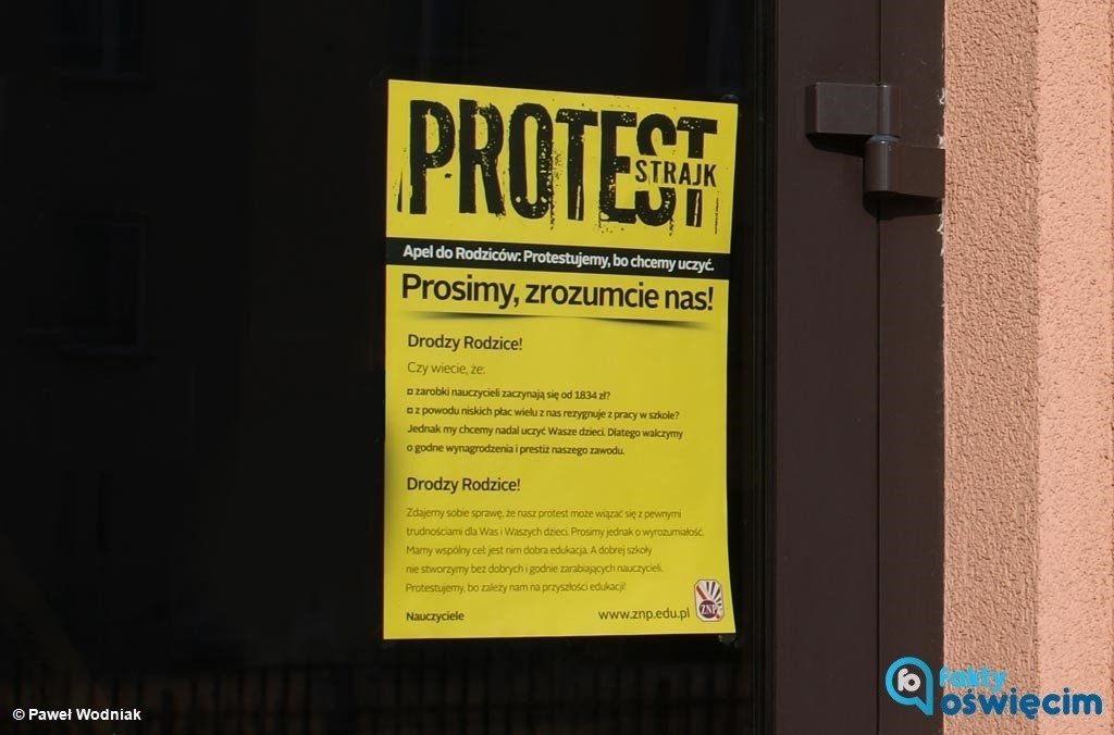 Małopolski KOD popiera protest nauczycieli