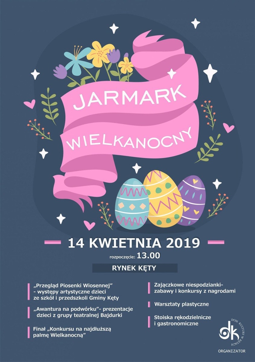 Jarmark Wielkanocny na kęckim rynku