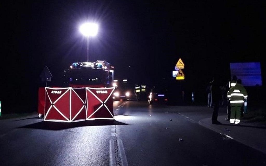 Wypadek w Brzeszczach. Pieszy nie żyje