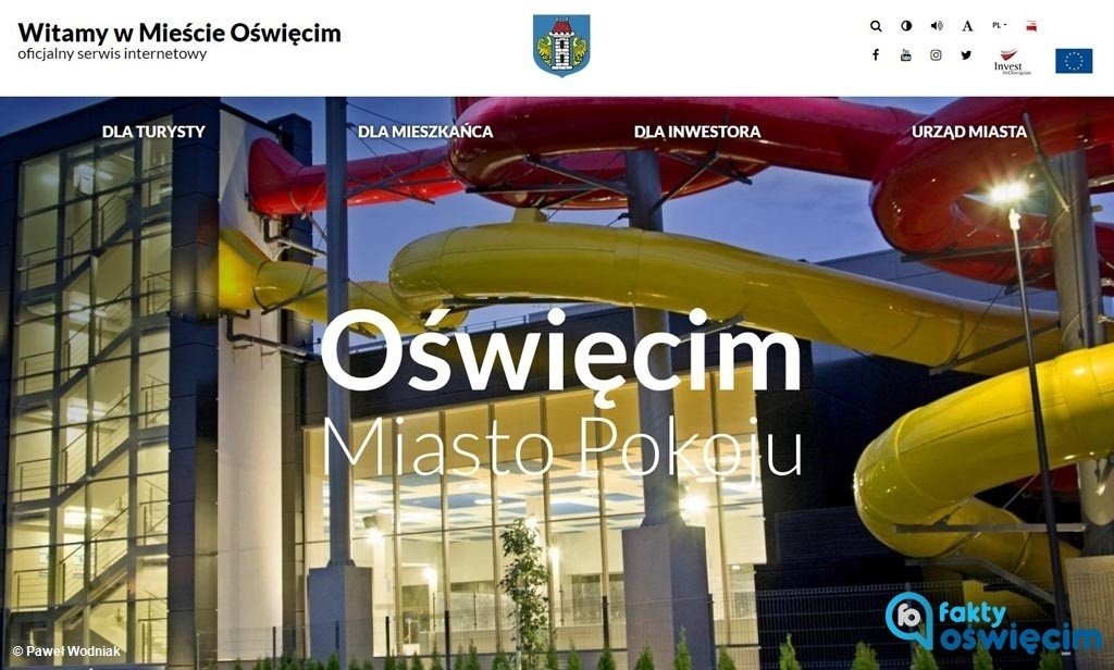 Wyszukiwarka na stronie magistratu nie działa