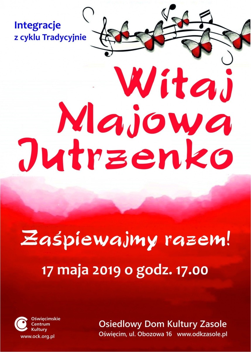 Witaj Majowa Jutrzenko – wspólne śpiewanie