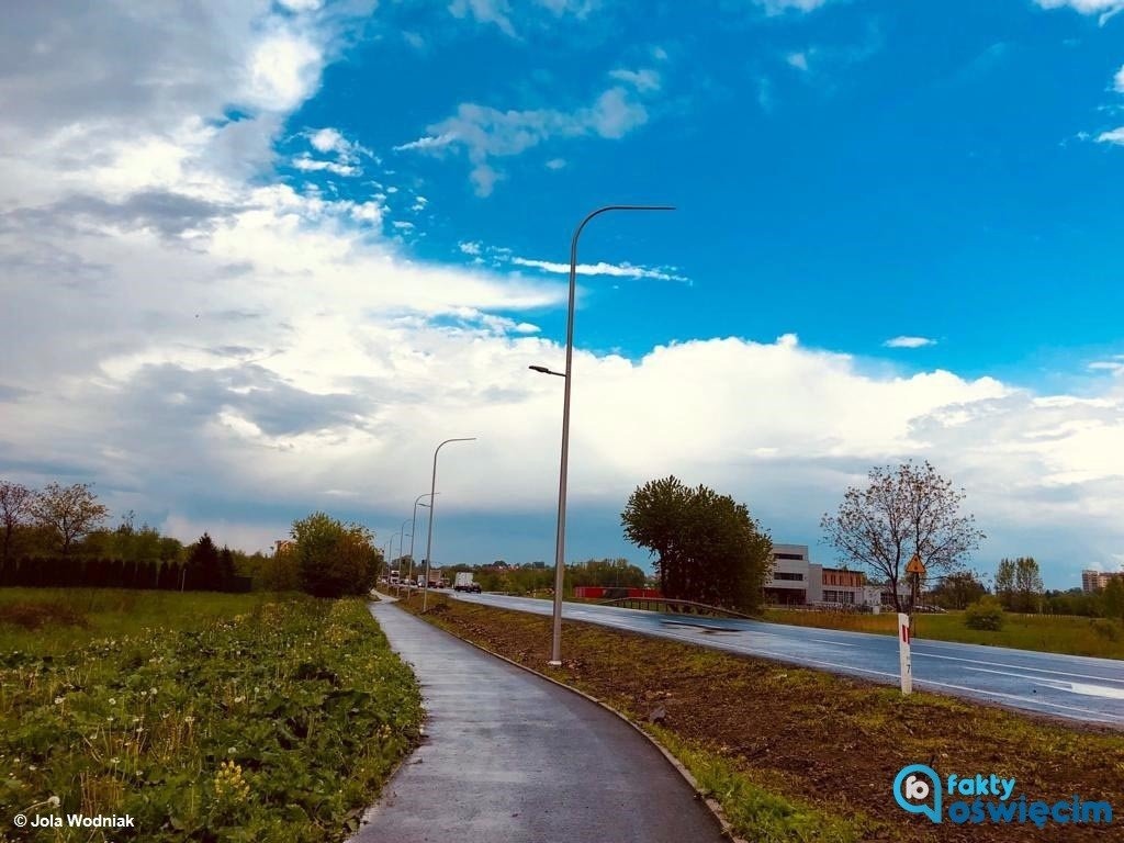 Będzie jaśniej na ścieżce rowerowej i obwodnicy