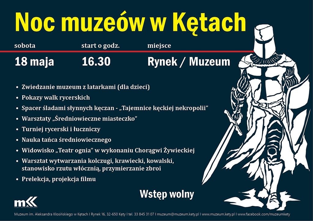 Twierdza Kęty. Muzeum zaprasza na Noc Muzeów
