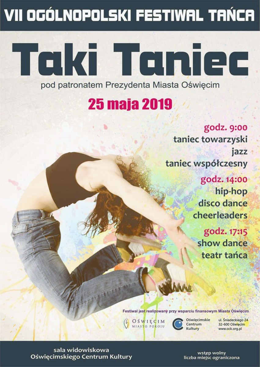 7. Ogólnopolski Festiwal Tańca Taki Taniec
