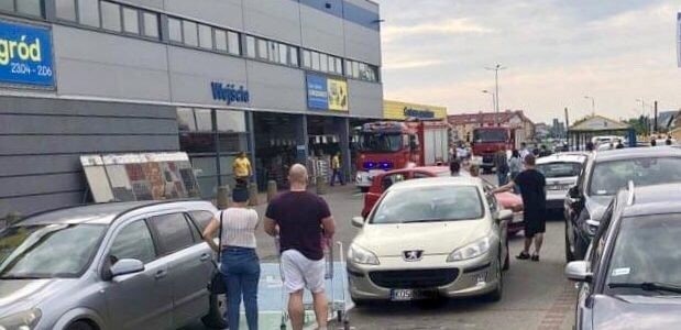 Ewakuacja w Castoramie