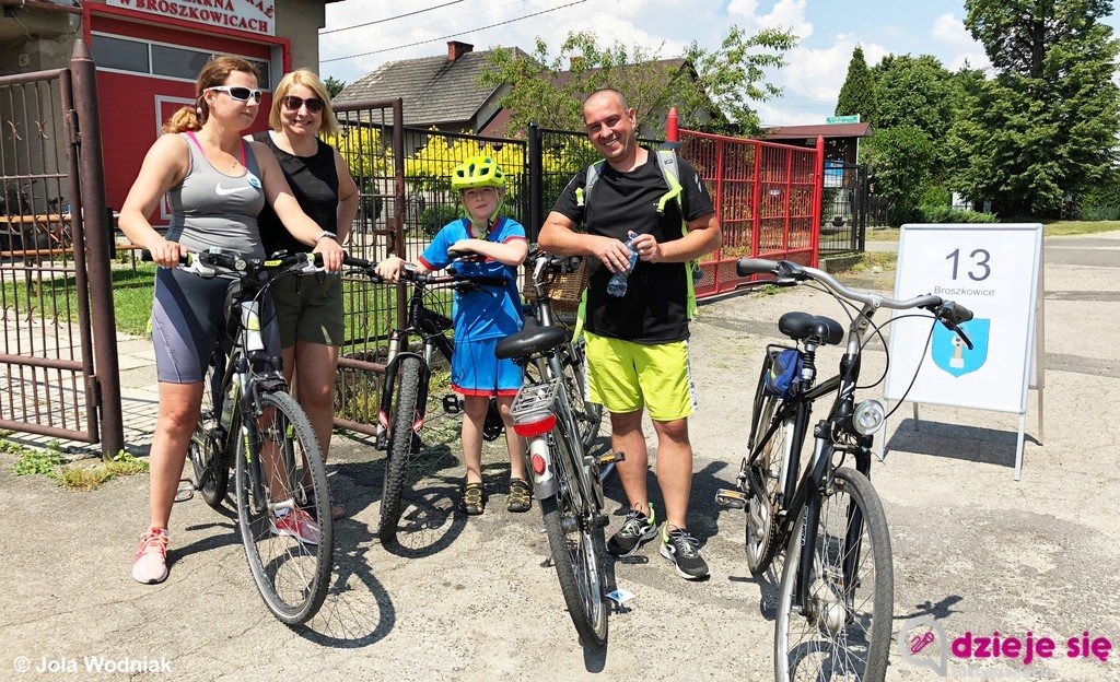 Trwa rajd rowerowy w gminie Oświęcim – LIVE