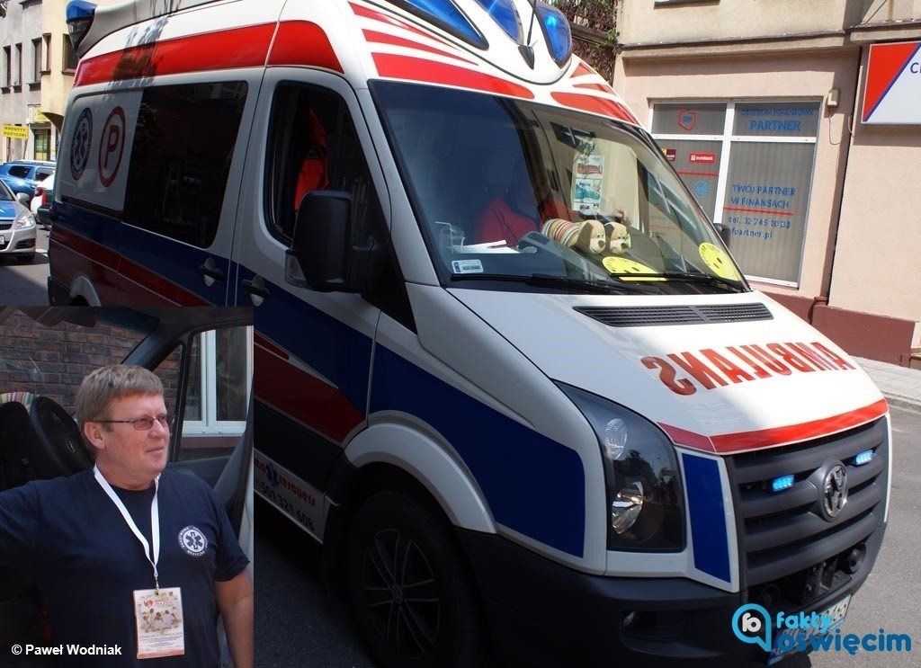 Trzy promile na rowerze i ratownik na miejscu