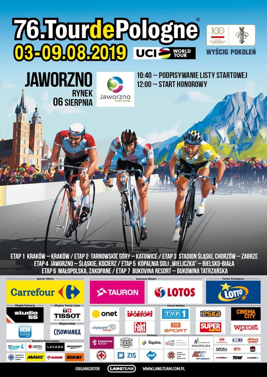 Fakty Oświęcim partnerem 76. Tour de Pologne