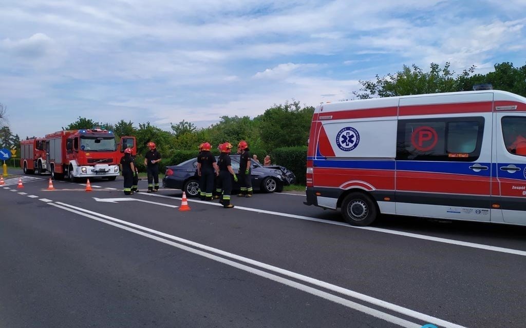 Zderzyły się dwie „beemki” – FOTO