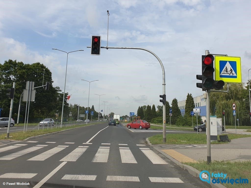 Światła przy lodowisku wreszcie działają