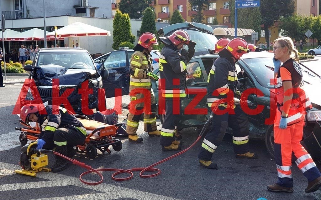 To kierowca skody wymusił pierwszeństwo – AKTUALIZACJA