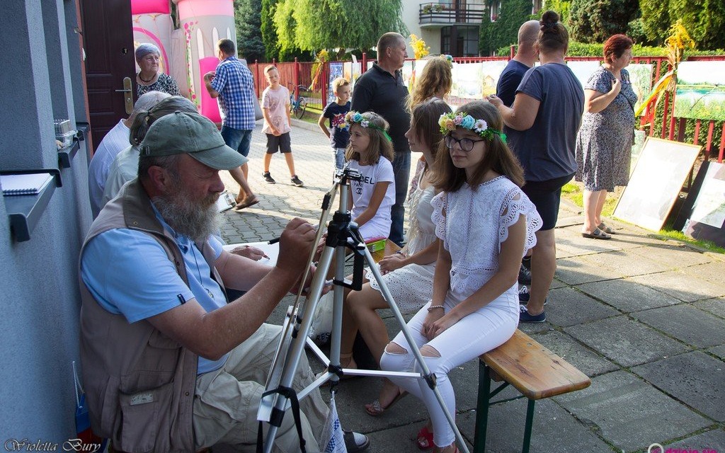 Wystawa poplenerowa podczas dożynek w Piotrowicach – FOTO