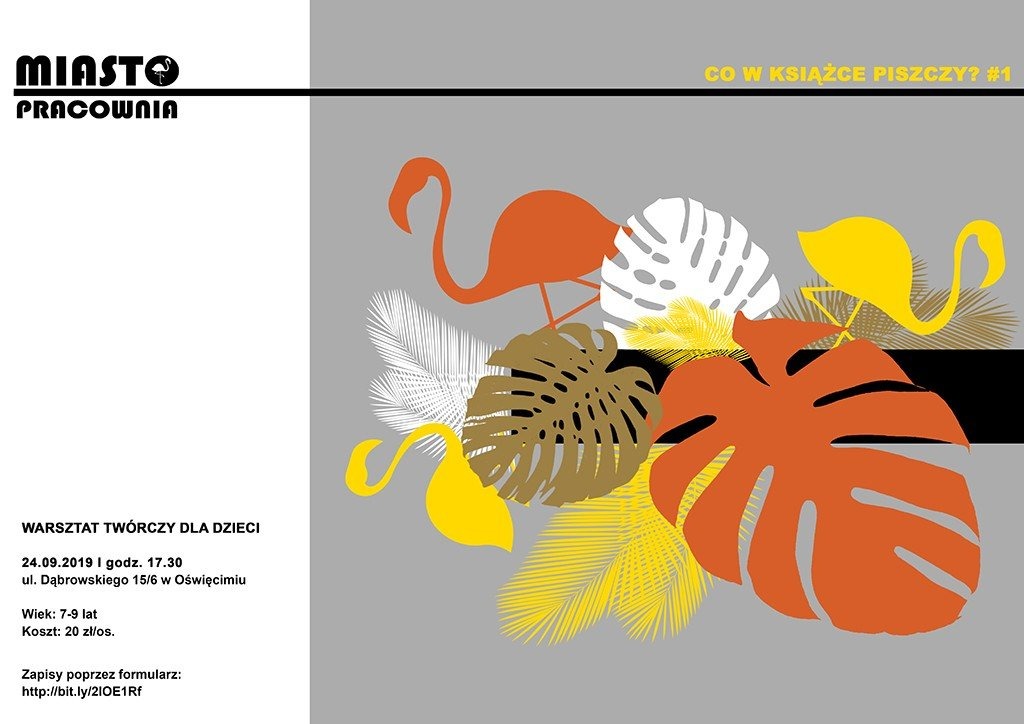 Co w książce piszczy, czyli jesienna nowość w Miasto Pracowni